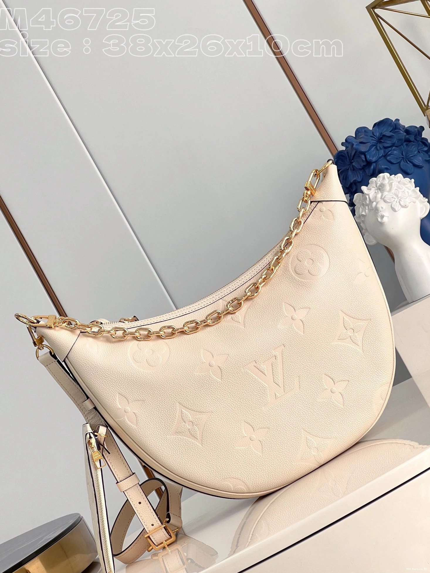 Aaa replica bags LOOP LOUIS VUITTON HOBO 0724